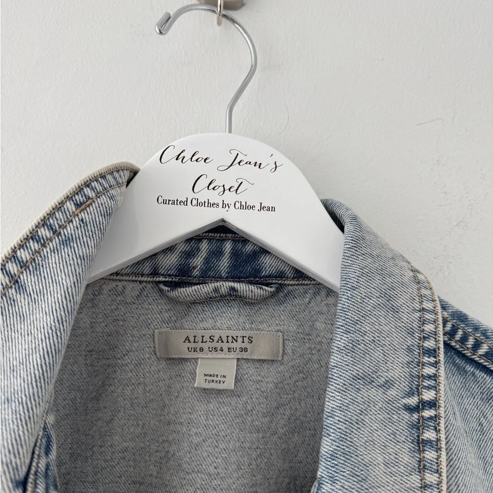 ALL SAINTS Hettie Denim Jacket 4